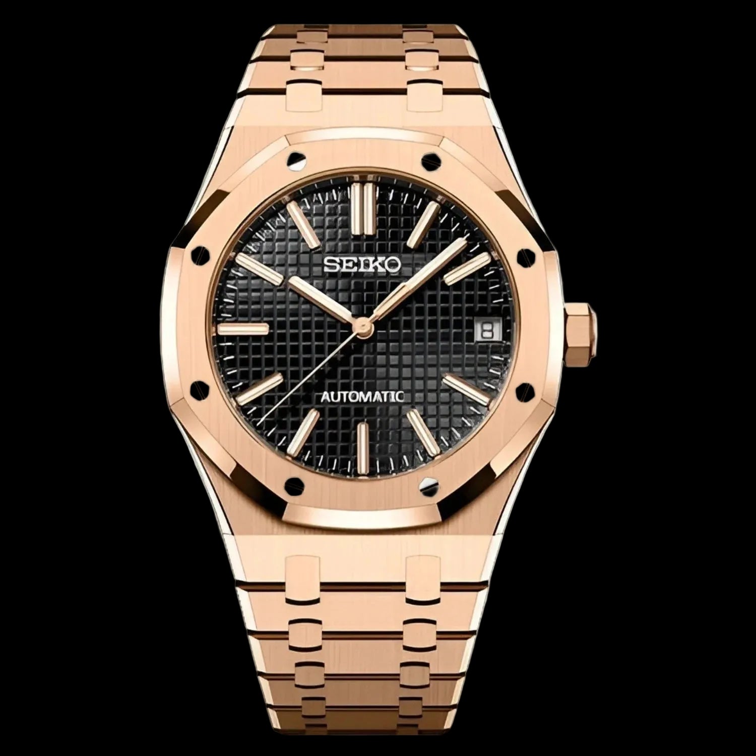 Ottagono Oro Rosa — sport-luxe automatico Cronòs