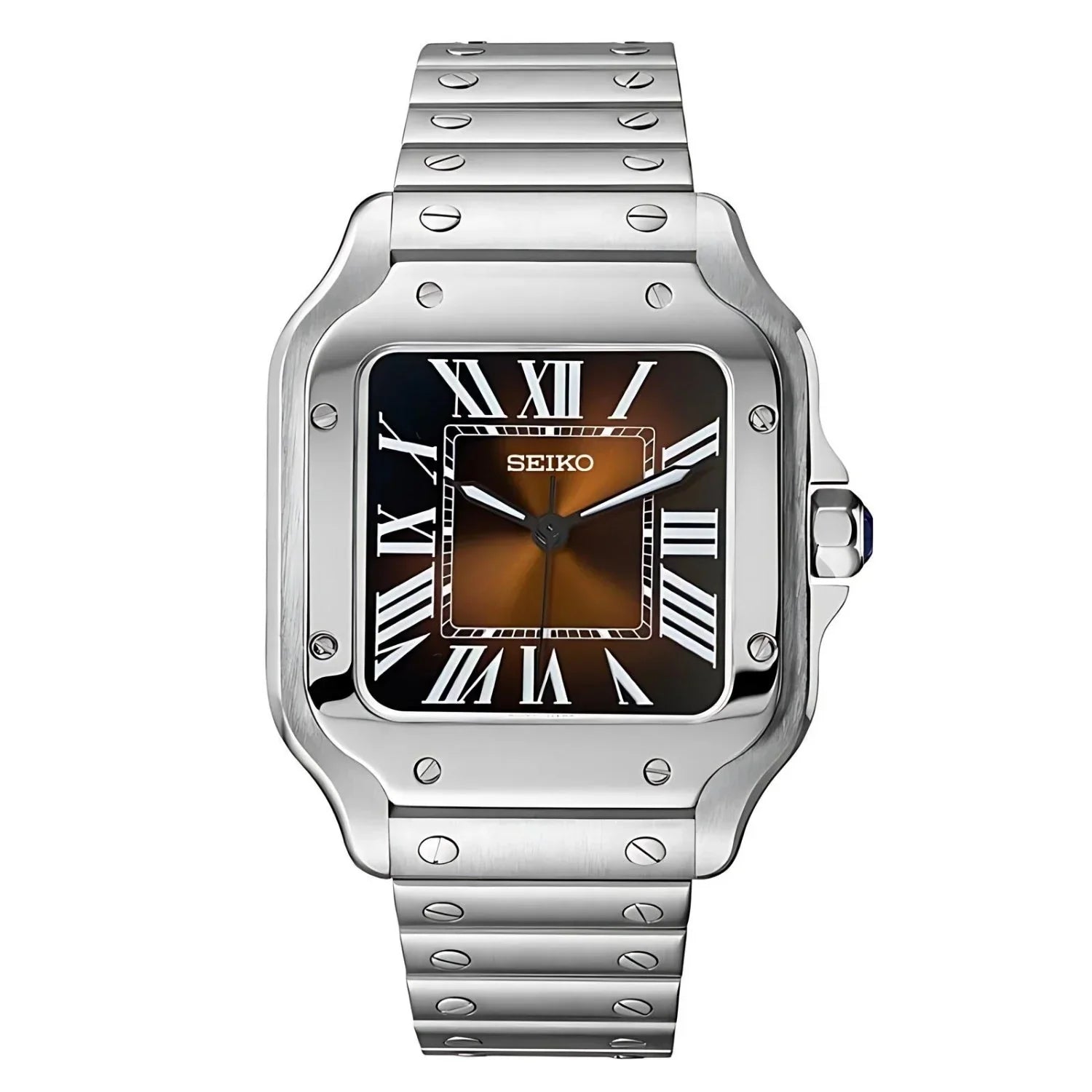Quadra Cuoio — sport-luxe automatico Cronòs